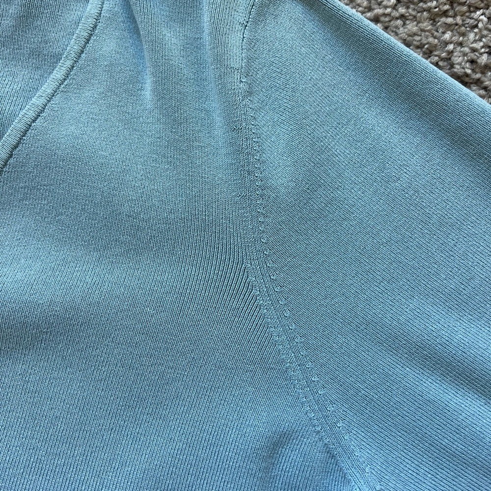 Ann Taylor light blue cardigan w 3/4 sleeves. Like new. Size XL, - Picture 3 of 8
